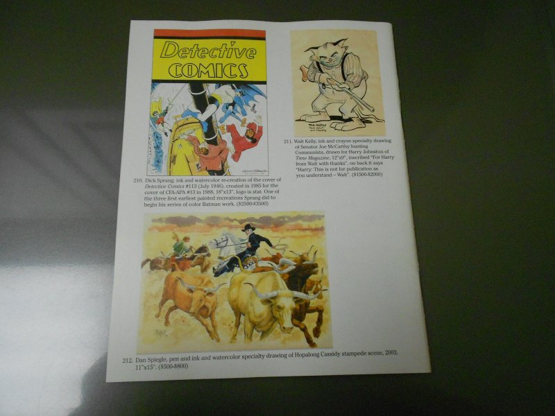 RUSS COCHRAN'S Comic Art Auction Catalog #72 NM 56 pgs Gil Elvgren