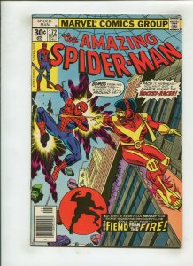 AMAZING SPIDER-MAN #172 (7.0) NEWSSTAND!! 1977