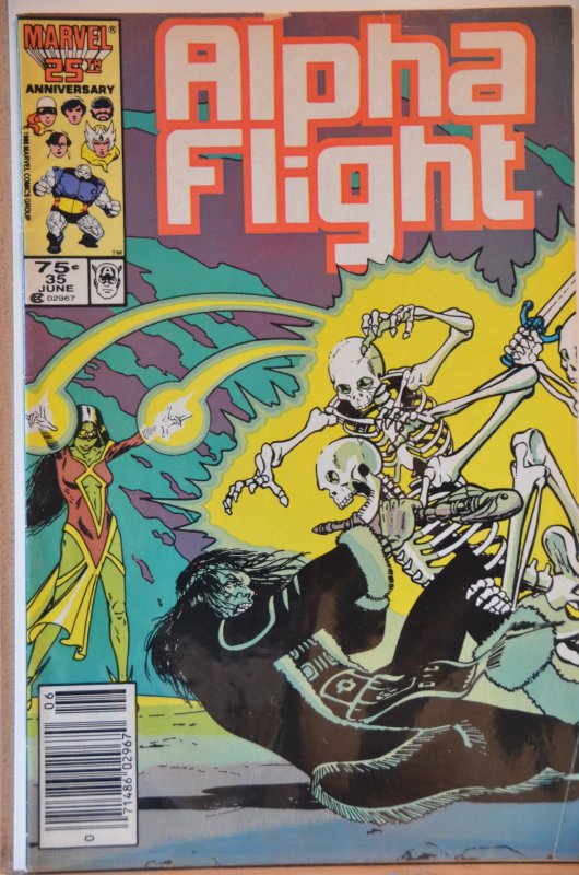 Alpha Flight #35 (1986) VF+