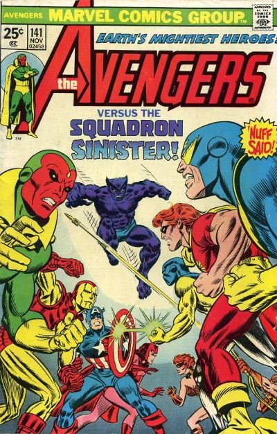 AVENGERS #141 (NG) stock photo