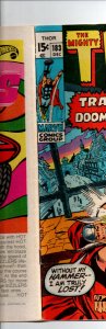 The Mighty Thor #183 - Thor vs Doctor Doom - 1970 - VG