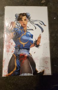 STREET FIGHTER OMEGA #1 TYLER KIRKHAM VIRGIN VARIANT