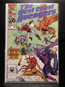 West Coast Avengers #10 Direct Edition (1986)
