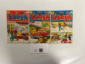 3 Laugh Archie Series Comic Books # 265 267 268 7 JS47
