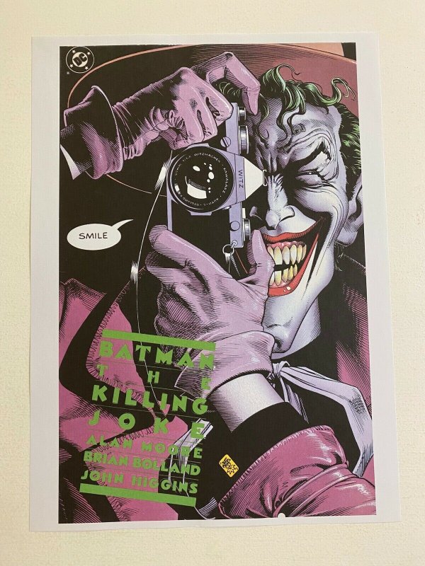 Batman The Killing Joke Joker DC Comics poster by Brian Bollard