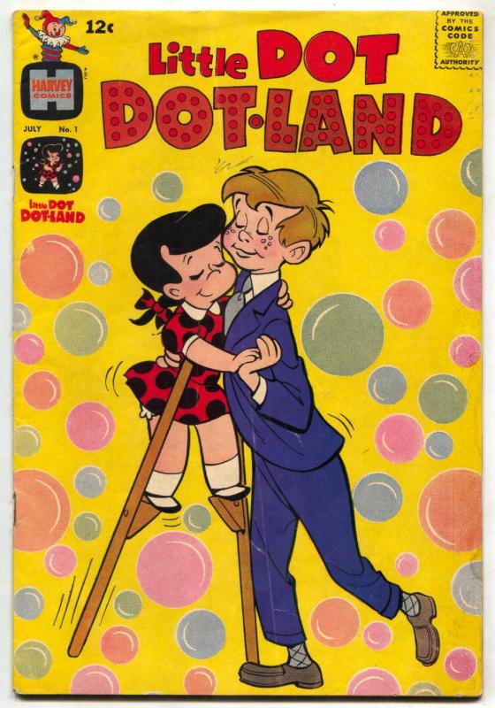 Little Dot Dotland #1 1962- Richie Rich- Little Lotta VG