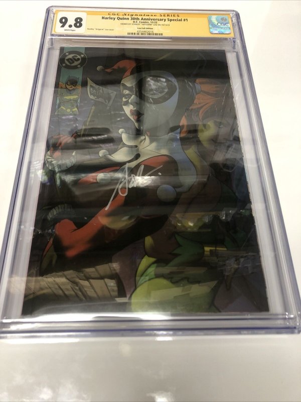 Harley Quinn 30th Anniversary Special (2022) #1 (CGC 9.8 SS) Signed Stanley