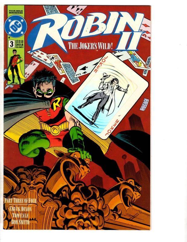 11 Robin 2 Joker's Wild DC Comic Books # 1 (4) 2 (4) 3 (2) 4 CR18