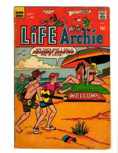 Life With Archie #89 ORIGINAL Vintage 1969 Archie Comics GGA Double Bikini