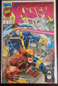 X-Men #1 Wolverine and Cyclops Cover (1991)