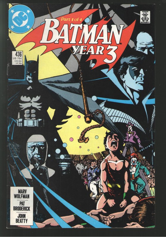 BATMAN 436+442 1st TIM DRAKE;UNREAD NM  9.4-9.8  RETAIL 70.00!