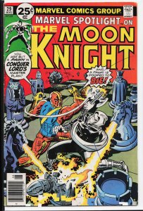 Marvel Spotlight #29 (1976) Moon Knight