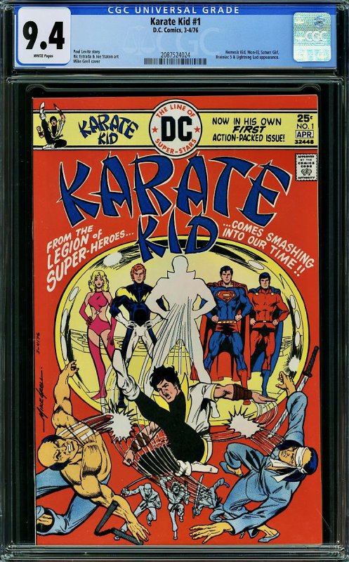 Karate Kid #1 (DC, 1976) CGC 9.4