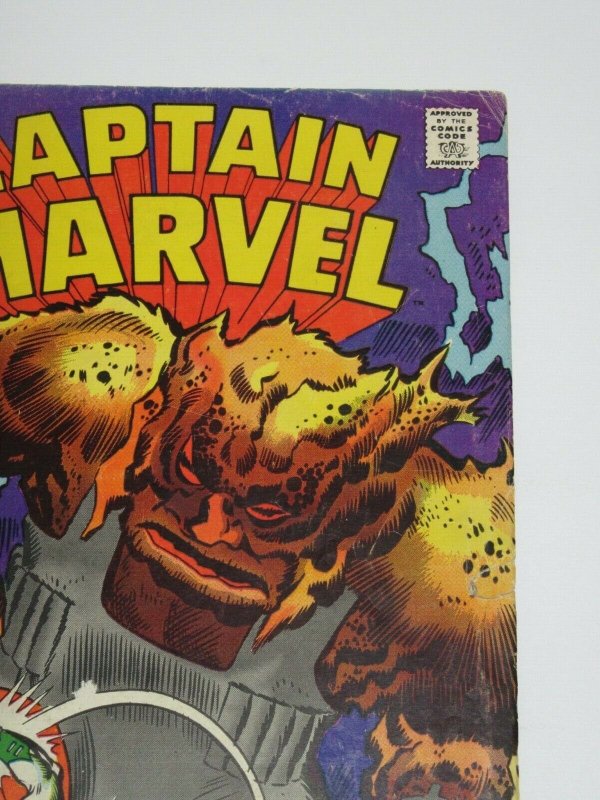 Captain Marvel #6 1st & Only Appearance Solam 1968 Silver Age Marvel Comics FN