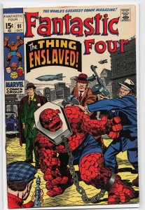 Fantastic Four #91 (1969) Fantastic Four