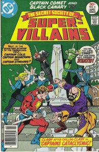 Secret Society of Super-Villains #1-15 (1976) complete set   average grade F/VF