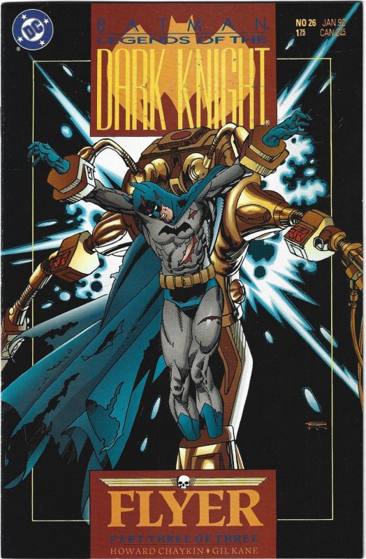 Batman: Legends of the Dark Knight #24 through 26 (1991)