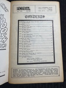 1973 ETCETERA 44pg Fanzine VG 4.0 Dave Cockrum Cover / Alan Kupperberg