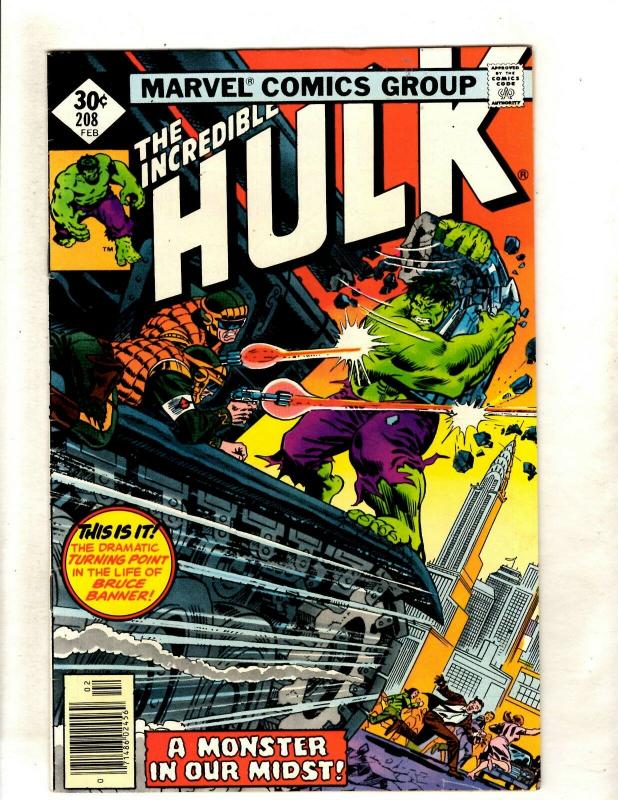 10 Incredible Hulk Marvel Comics # 173 204 208 312 315 316 317 318 319 320 JF14