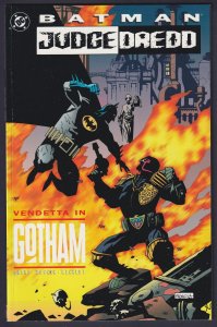 Batman Judge Dredd: Vendetta in Gotham 1 (1993) VF DC Comics