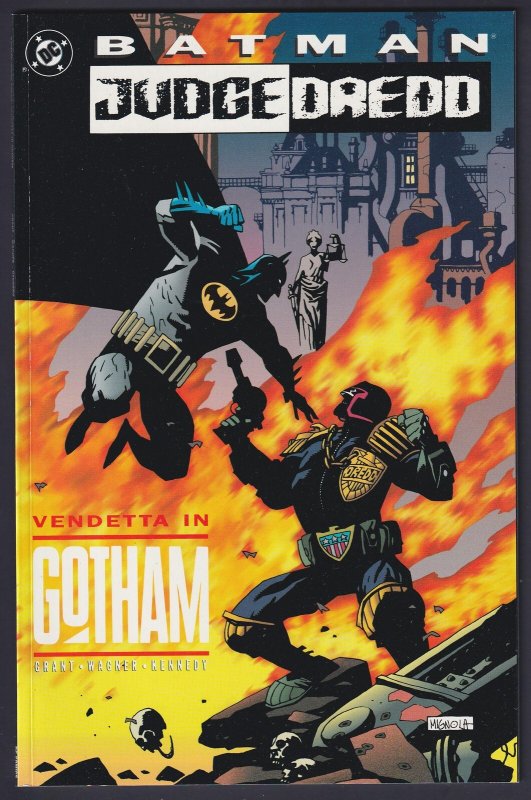 Batman Judge Dredd: Vendetta in Gotham 1 (1993) VF DC Comics