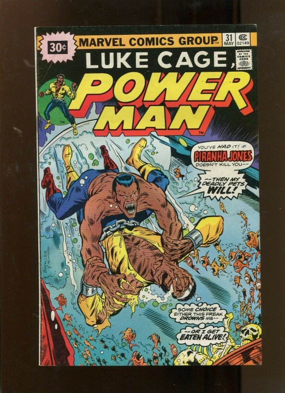 LUKE CAGE #31 (7.0) 30 CENT VARIANT!! 1976