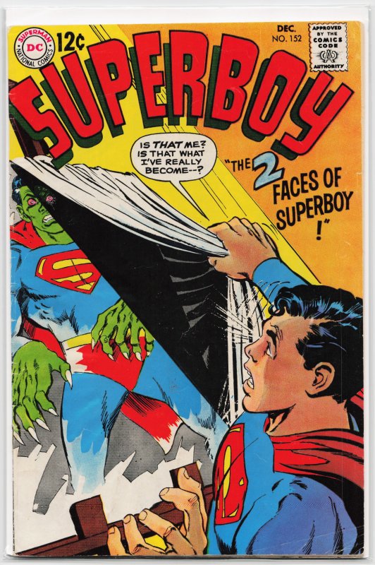 Superboy #152 (1968) Superboy