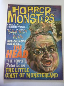 Horror Monsters #5 FR/GD Condition coupon cut on ad page story intact