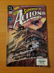 Action Comics #655 Superman ~ NEAR MINT NM ~ 1990 DC COMICS