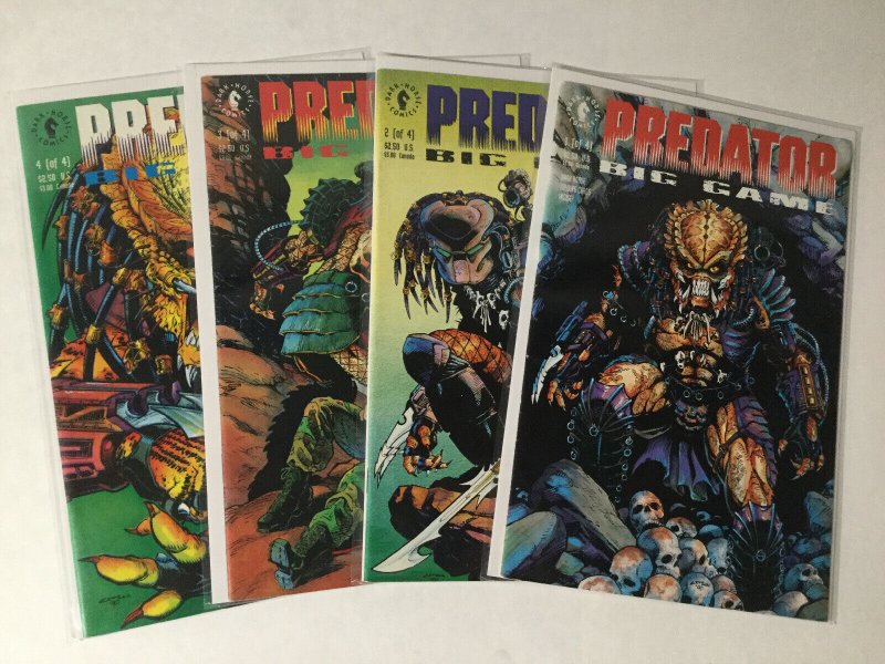 Predator Big Game 1-4 1 2 3 4 Lot Nm Near Mint Dark Horse