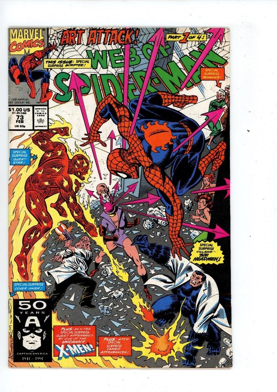 Web of Spider-Man #73 (1991) Marvel Comics