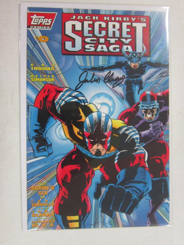 Jack Kirby's Secret City Saga (1993) #0A, VF Signed B4 : John Cleary