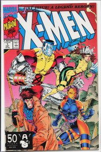 X-Men #1 Colossus and Gambit Cover (1991) X-Men [Key Issue]