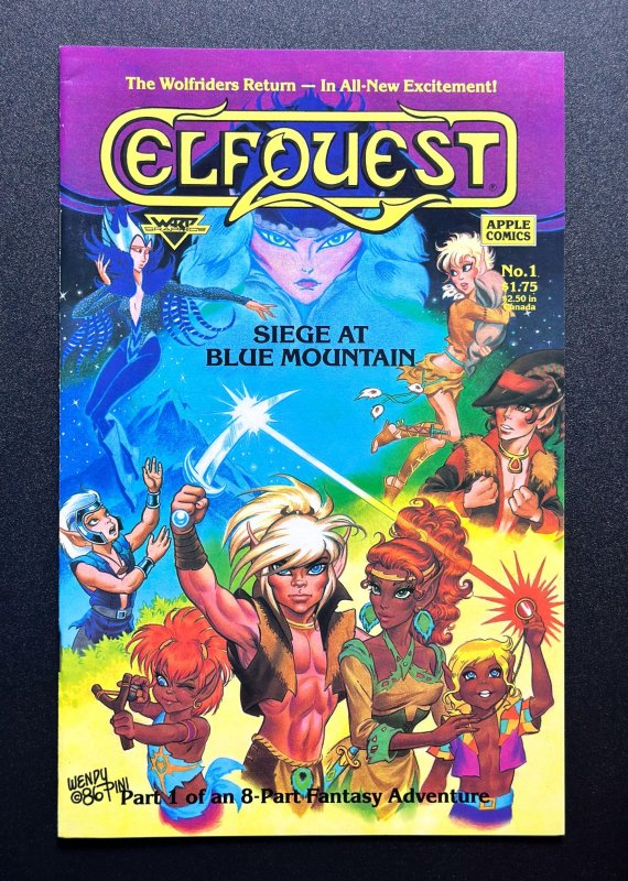 ElfQuest: Siege at Blue Mountain #1 (1987)