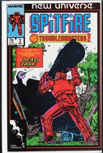 Spitfire and the Troubleshooters #2 (1986) Spitfire