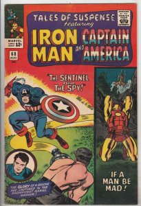 Tales of Suspense #68 (Aug-65) VF+ High-Grade Iron Man, Captain America, Buck...