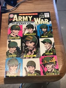 Our Army at War #112 (1961) Chi roster covered! Kubert Sergeant Rock VG wow!
