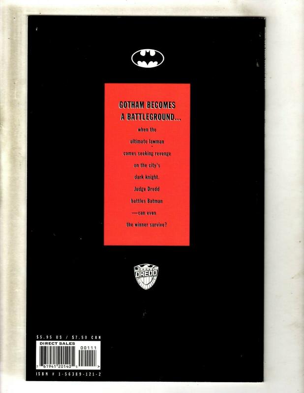 Batman Judge Dredd DC Graphic Novel Comic Book NM Vendetta In Gotham DHorse J371