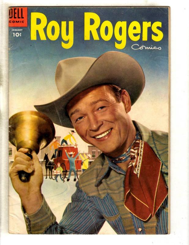 Roy Rogers # 85 VG/FN Dell Golden Age Comic Book Western Cowboy Horse JL8