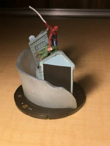 Marvel Heroclix Web of Spider-Man #100 LE Large Sculpt Dial Figure MFT4