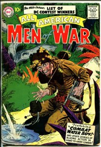 All American Men of War #45 1957-DC-tommy gun cover-VG