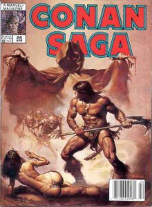 Conan Saga   #24, VF- (Stock photo)