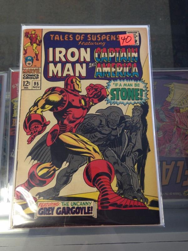 Tales of suspense 95 VF iron man Captain America 1967