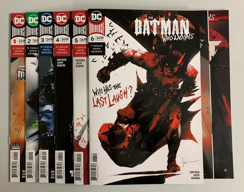 Batman Who Laughs #1-7 + The Grim Knight #1 (DC 2019) Scott Snyder (8.0+)