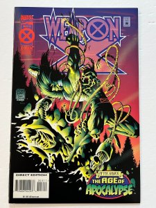 Weapon X Vol. 1 (1995) #1-4 Complete series NM Marvel Adam Kubert cover