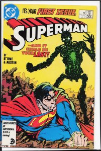 Superman #1 (1987) Superman