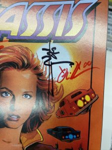 Chassis #2 SIGNED 3x 1999 see Pics Image Comics