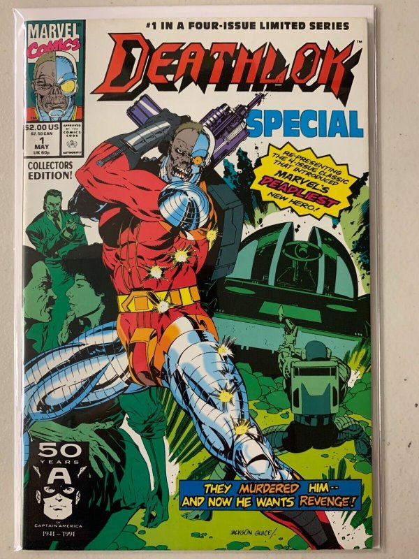 Deathlok Special #1 reprints 1990 series 8.0 (1991)