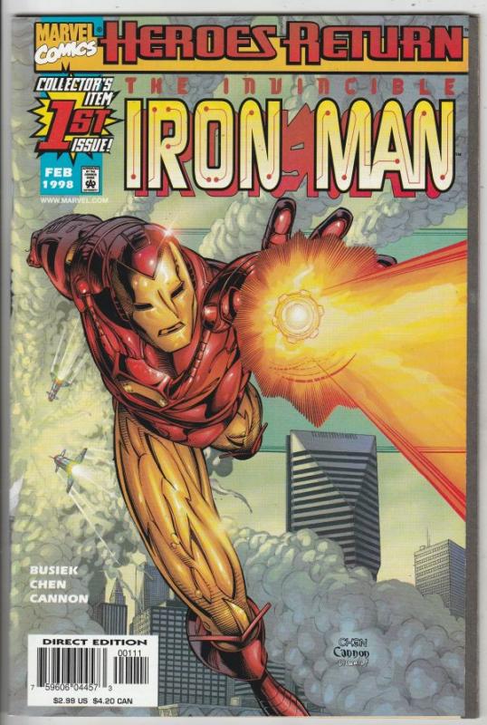 Iron Man, the Invincible #1 (Jan-05) NM/NM- High-Grade Iron Man