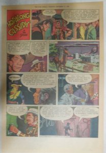 Hopalong Cassidy Sunday Page by Dan Spiegle from 9/14/1952 Size: 11 x 15 inches